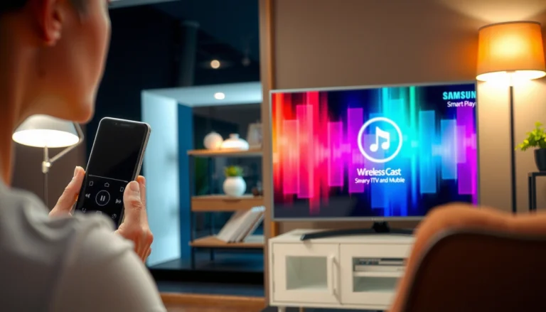 Step-by-step guide on how to cast to a Samsung Smart TV for seamless streaming.
