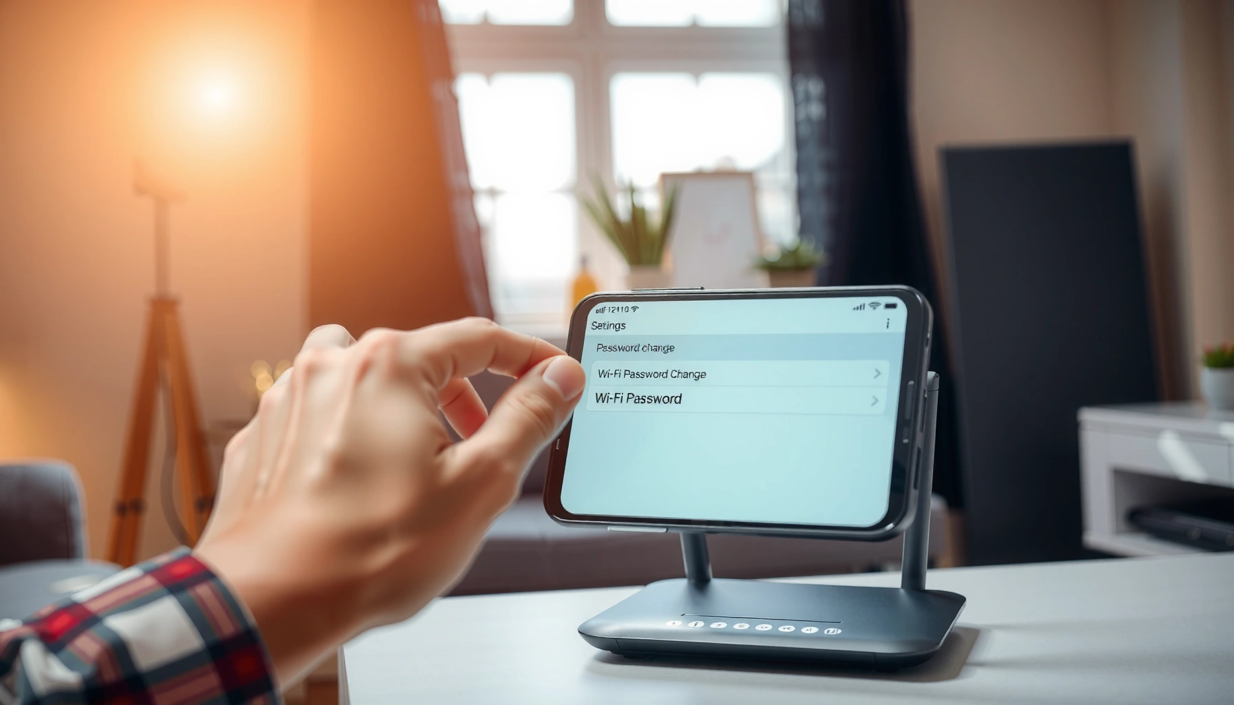 Step-by-step guide on how to change your internet password for better security.