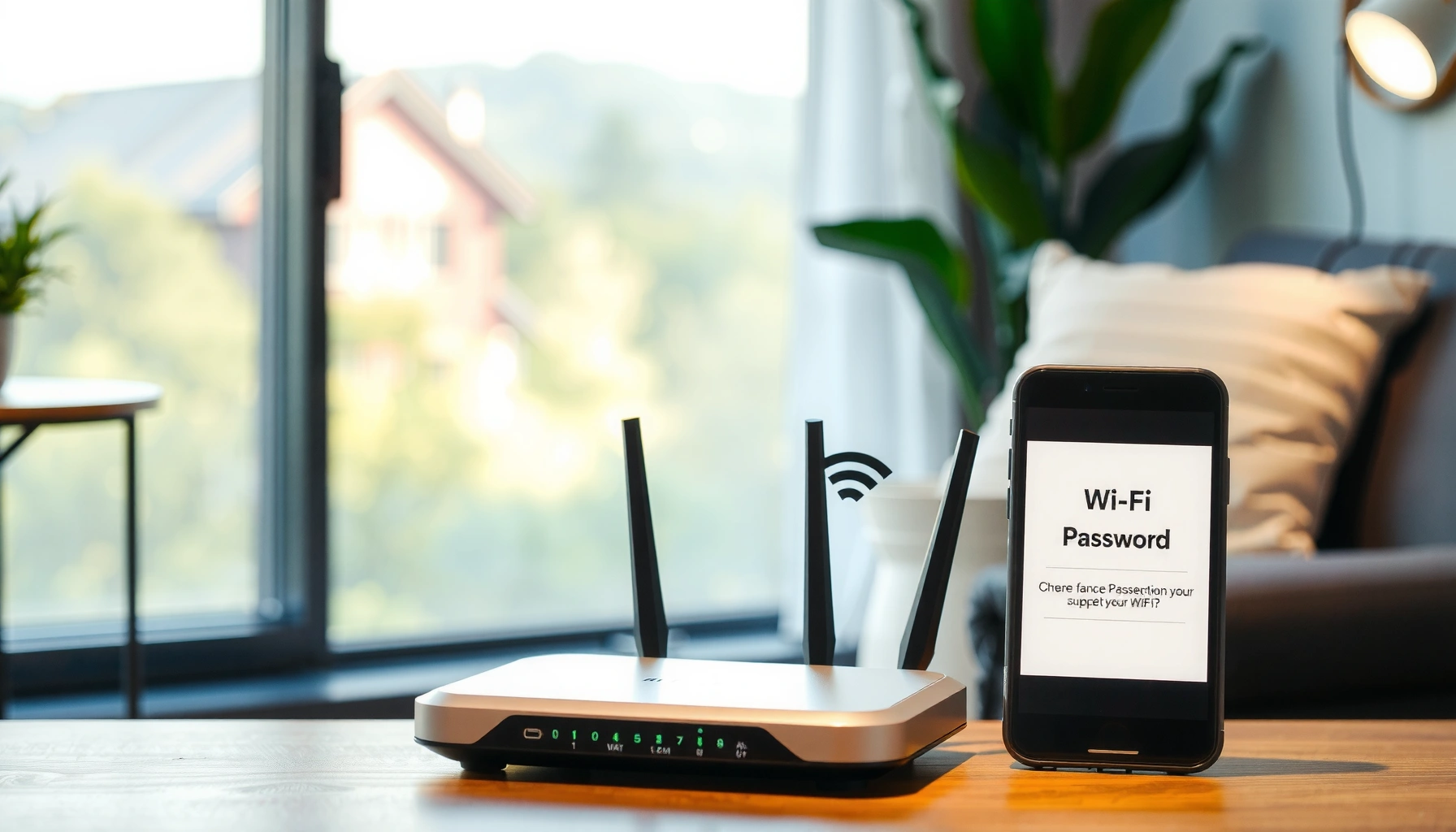 Step-by-step instructions on how to change your WiFi password for better security.