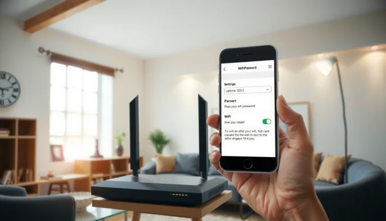 Step-by-step guide on how to change your WiFi password for better network security.