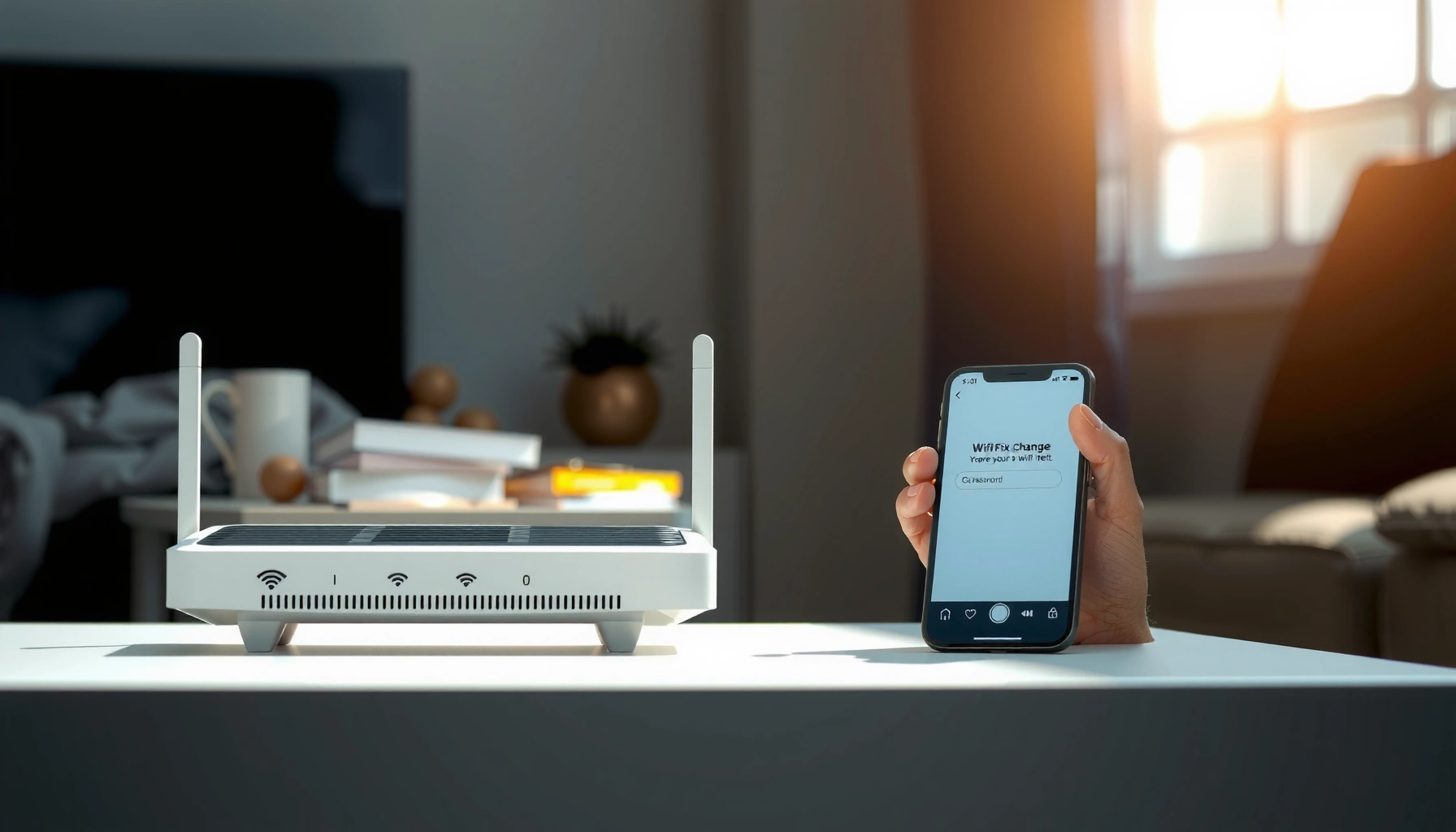 Step-by-step guide on how to change your WiFi password for better security.