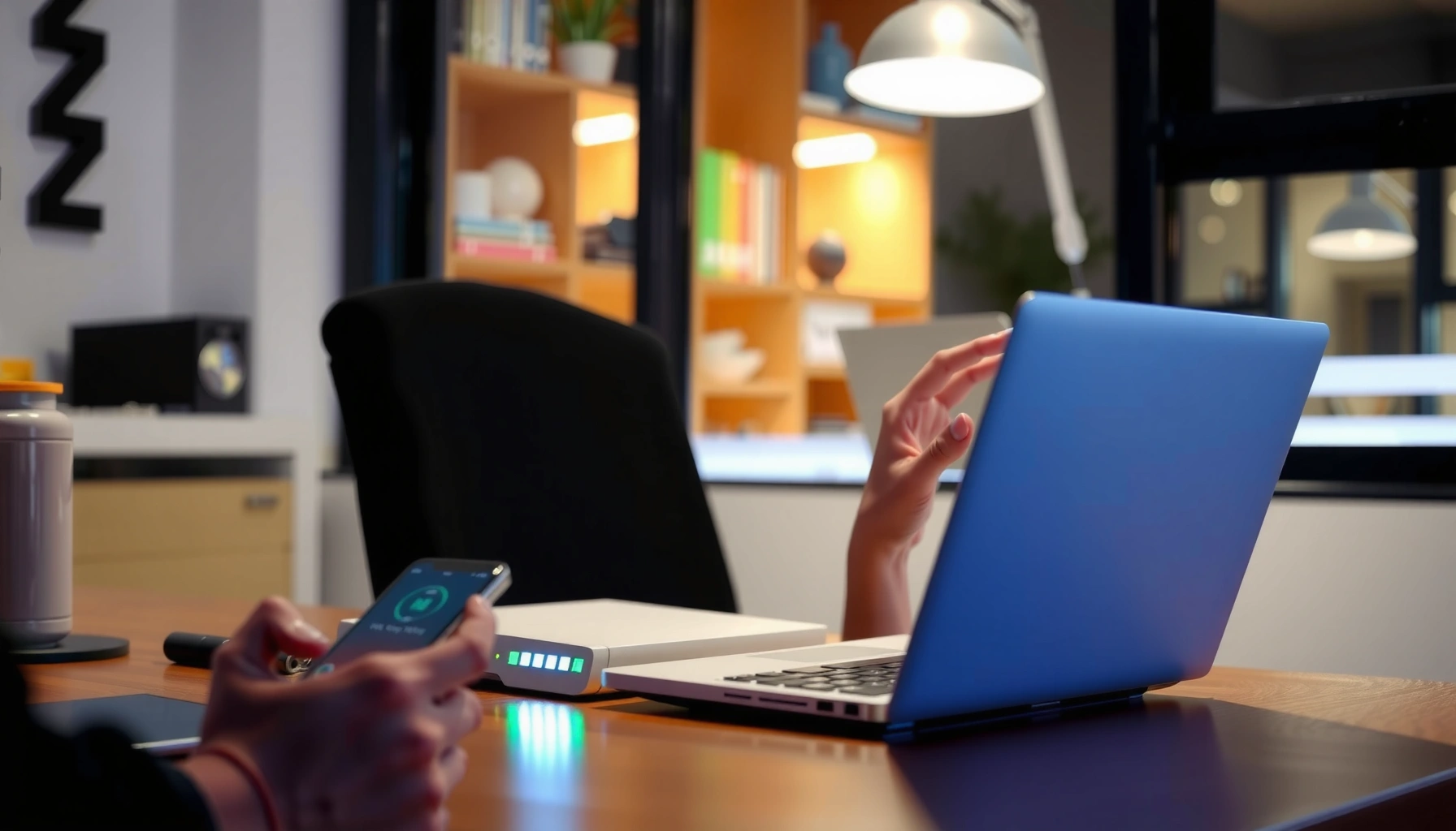 Step-by-step guide on how to change your wireless network password for better security.