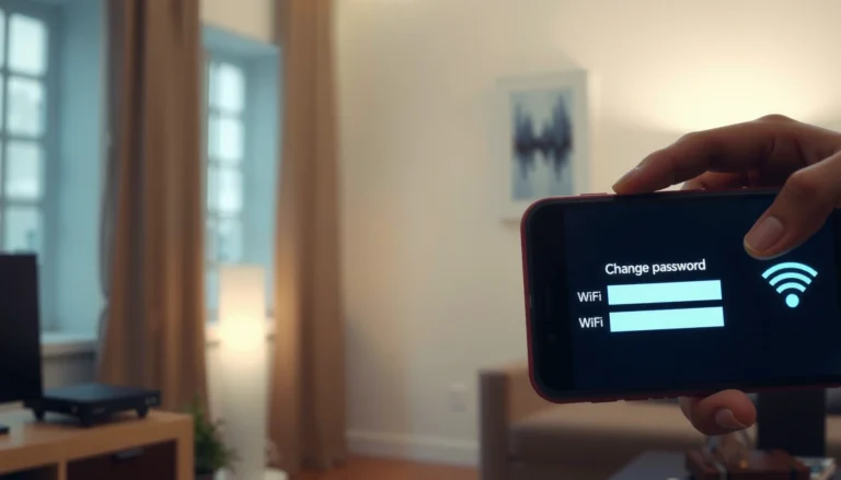 Step-by-step guide on how to change your WiFi password for better security.