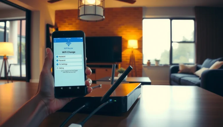 Step-by-step guide on how to change your WiFi password for better security.