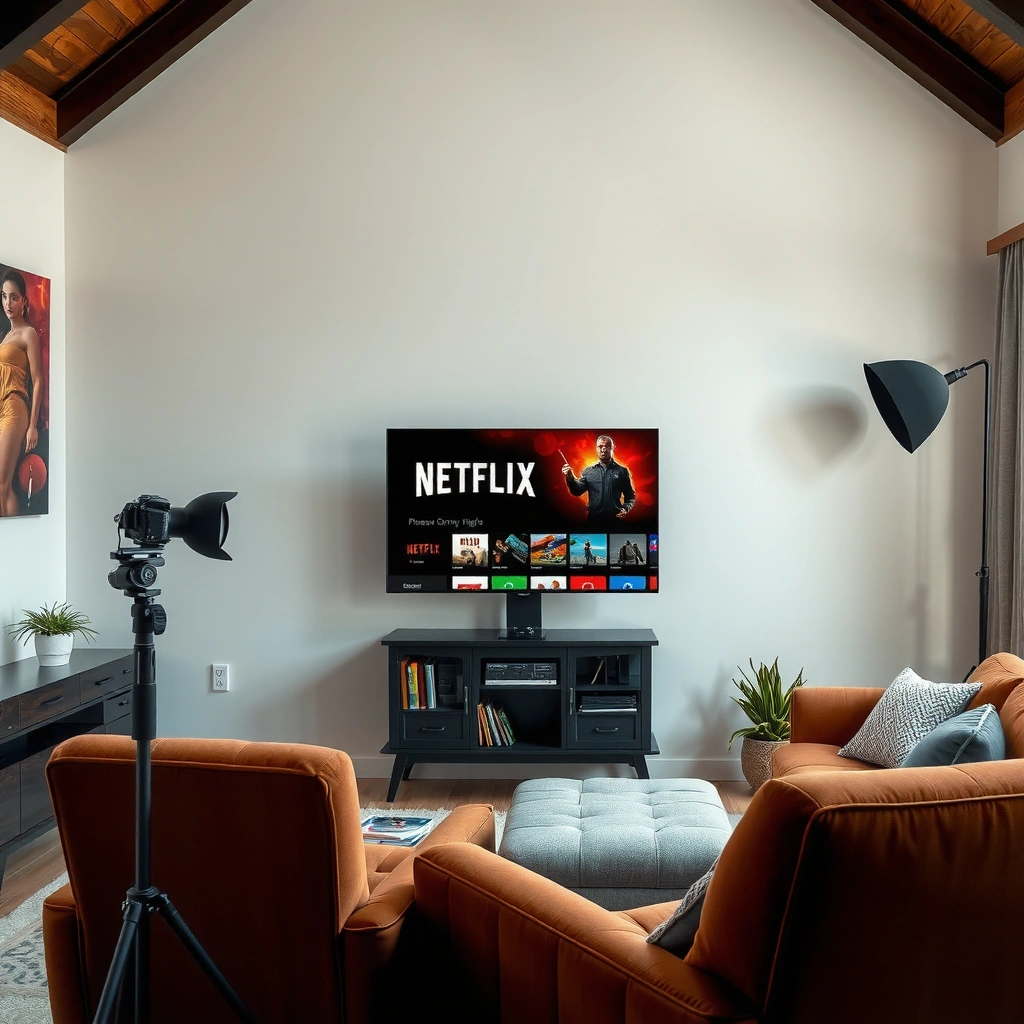 Smart TV compatibility check and internet connection setup for Netflix streaming