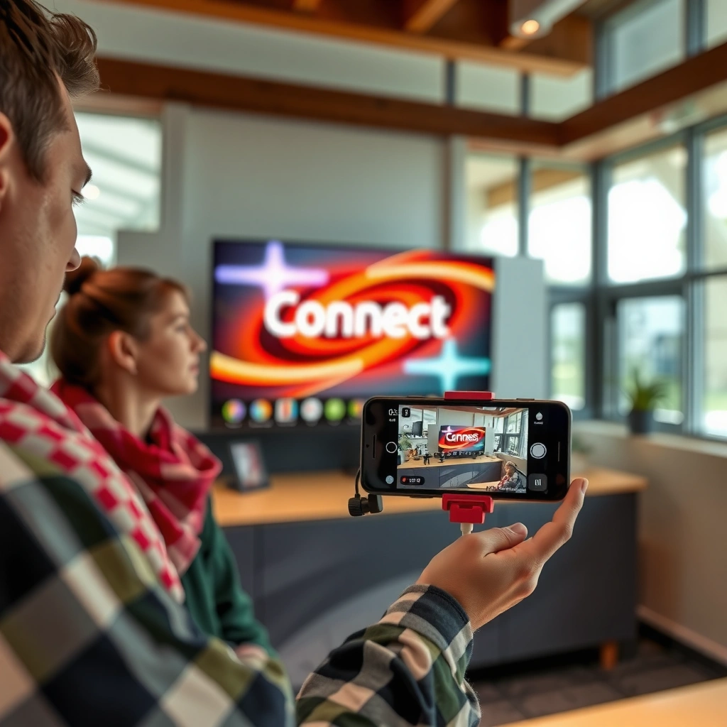 Smartphone and TV compatibility check for connecting devices