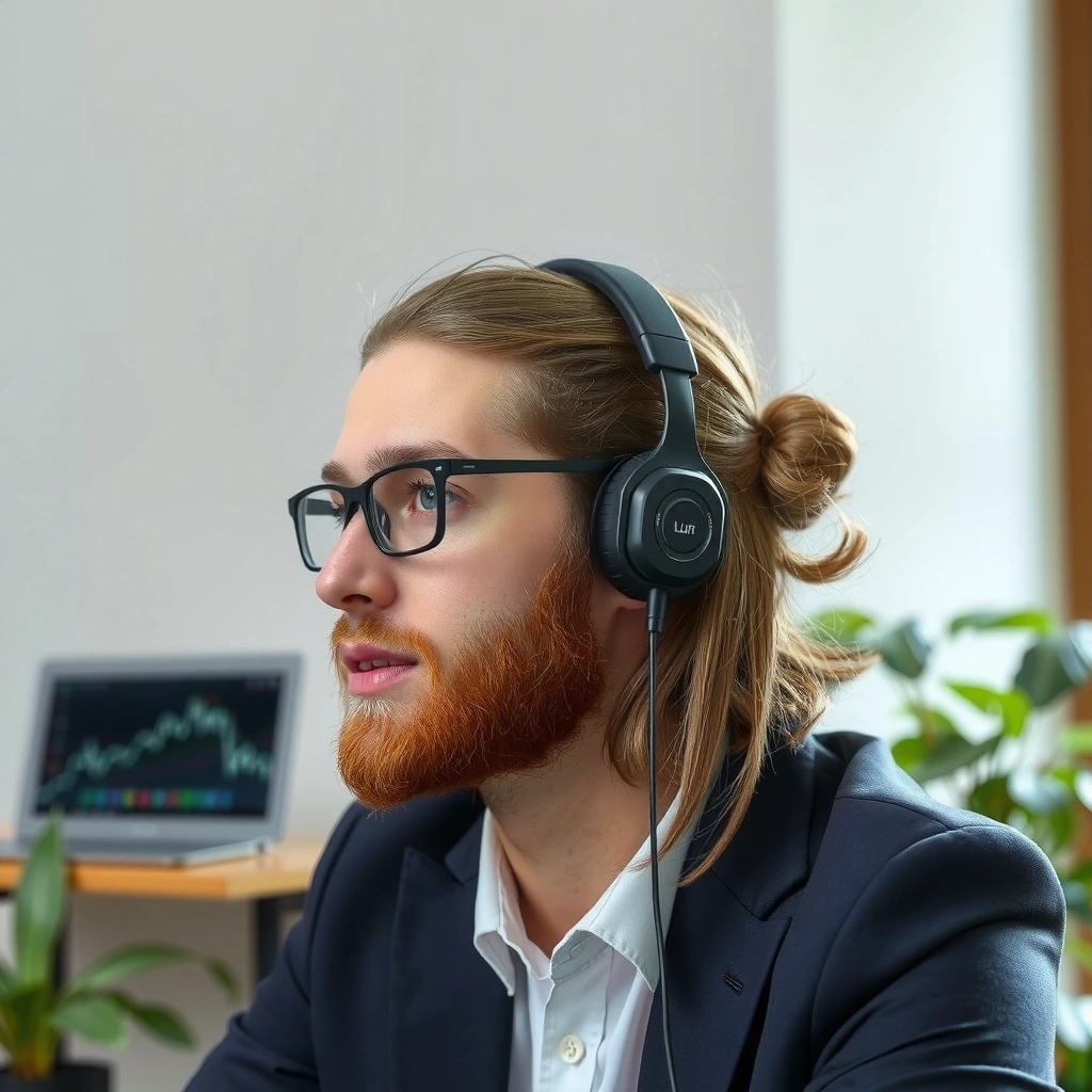 A person checking the connection and audio output of earbuds to troubleshoot issues.