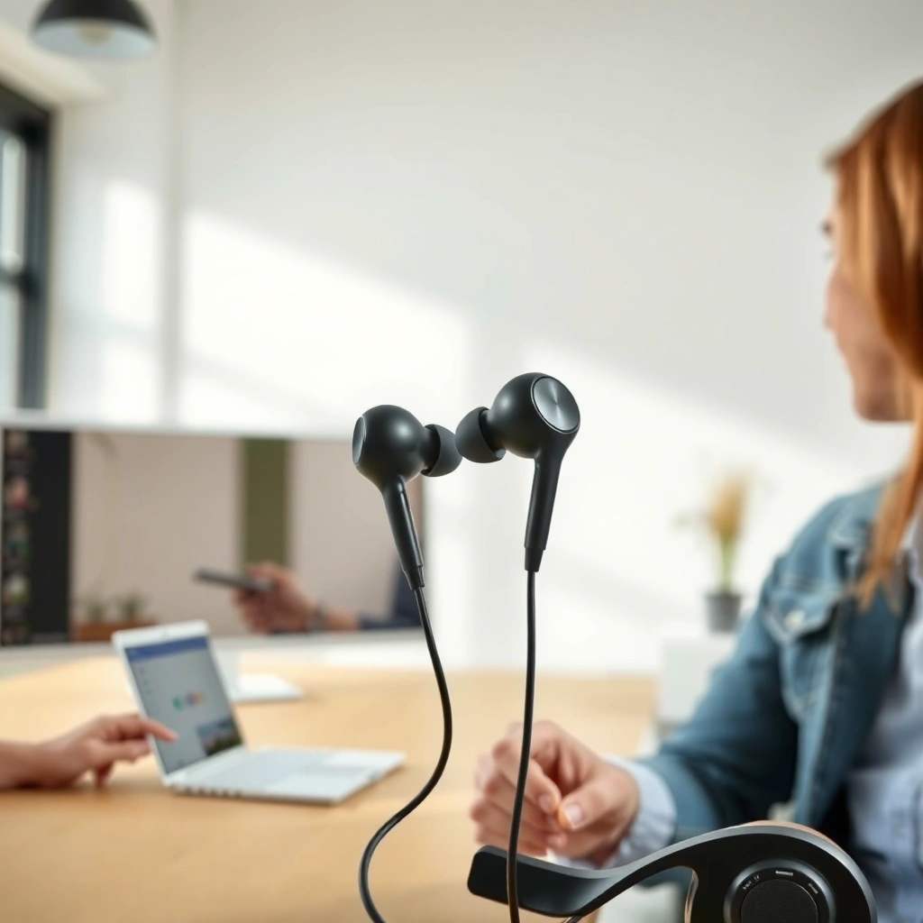 User checking the pairing mode and resetting earbuds connection to troubleshoot connectivity issues.