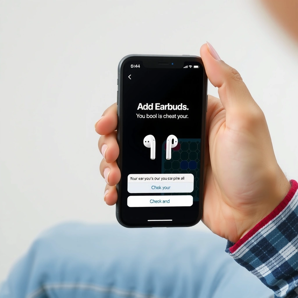 Comparison of wired and wireless earbuds for iPhone setup.