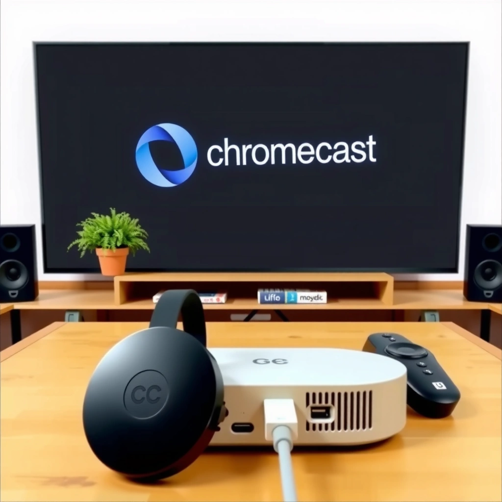 A projector displaying HDMI ports to check compatibility with Chromecast.