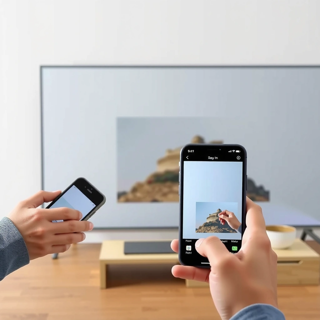 A checklist for verifying iPhone and Smart TV compatibility and Wi-Fi connection for screen mirroring.