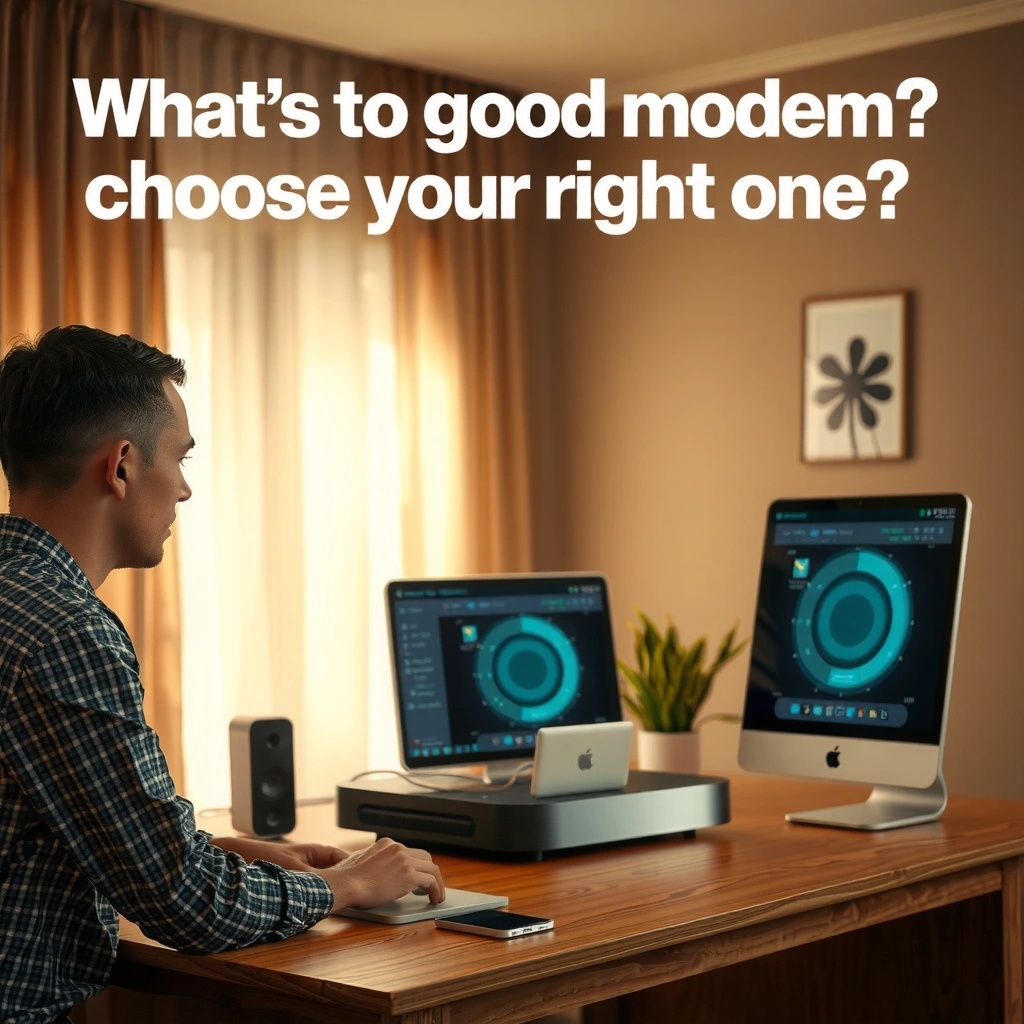 A checklist showing how to check modem compatibility with internet providers.