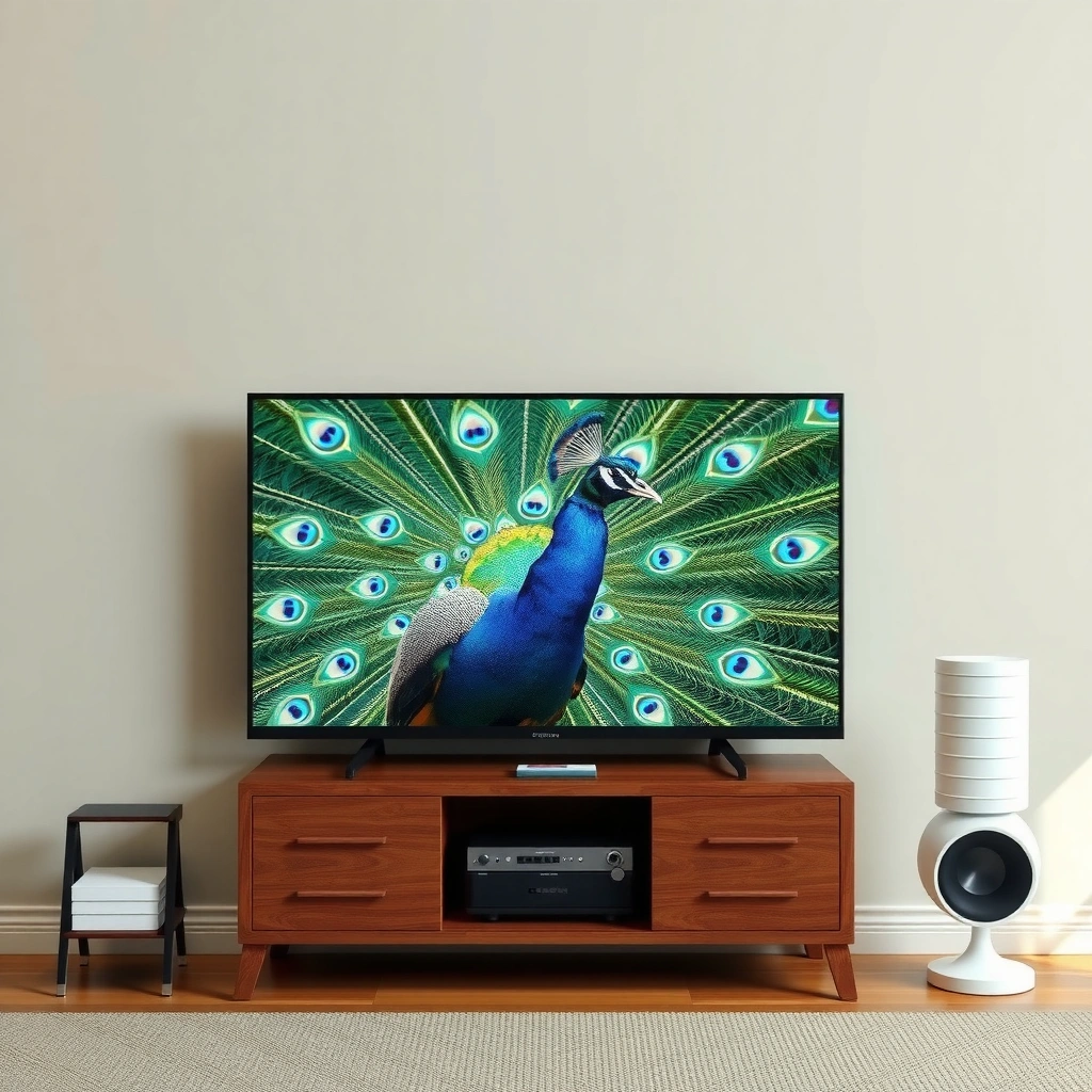 A person checking Peacock app on a smart TV to see if it's free.