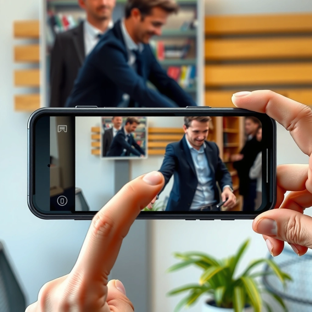 A graphic showing compatibility between smartphones and smart TVs for mirroring.