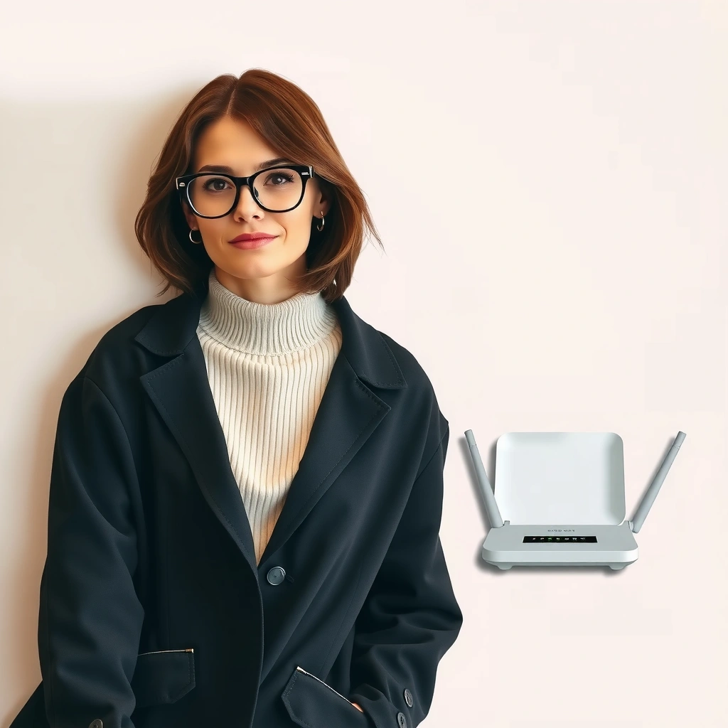 User checking router IP address on a Windows computer screen.