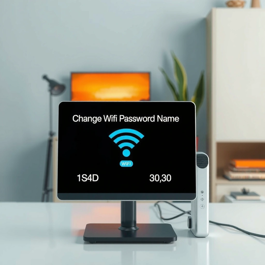 Image showing how to check router's login details for changing WiFi password name (SSID)