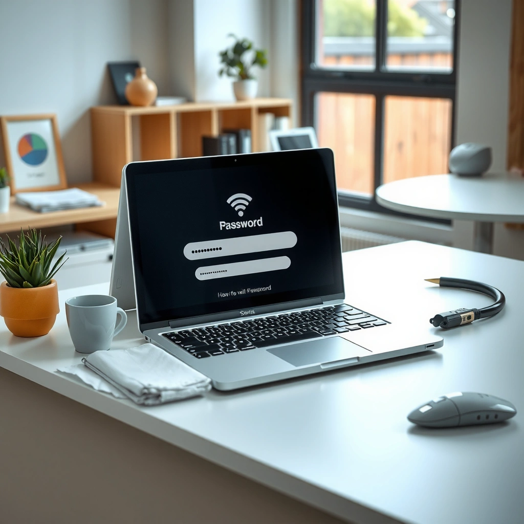 Screenshot showing how to view saved WiFi password on a Windows computer