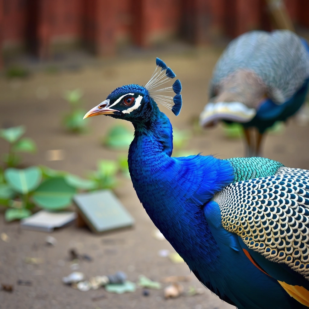 Smart TV app store interface showing Peacock app download option