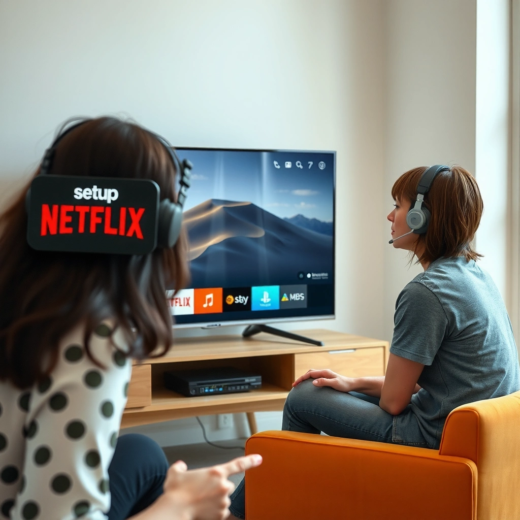 A checklist for verifying smart TV compatibility with Netflix streaming services.