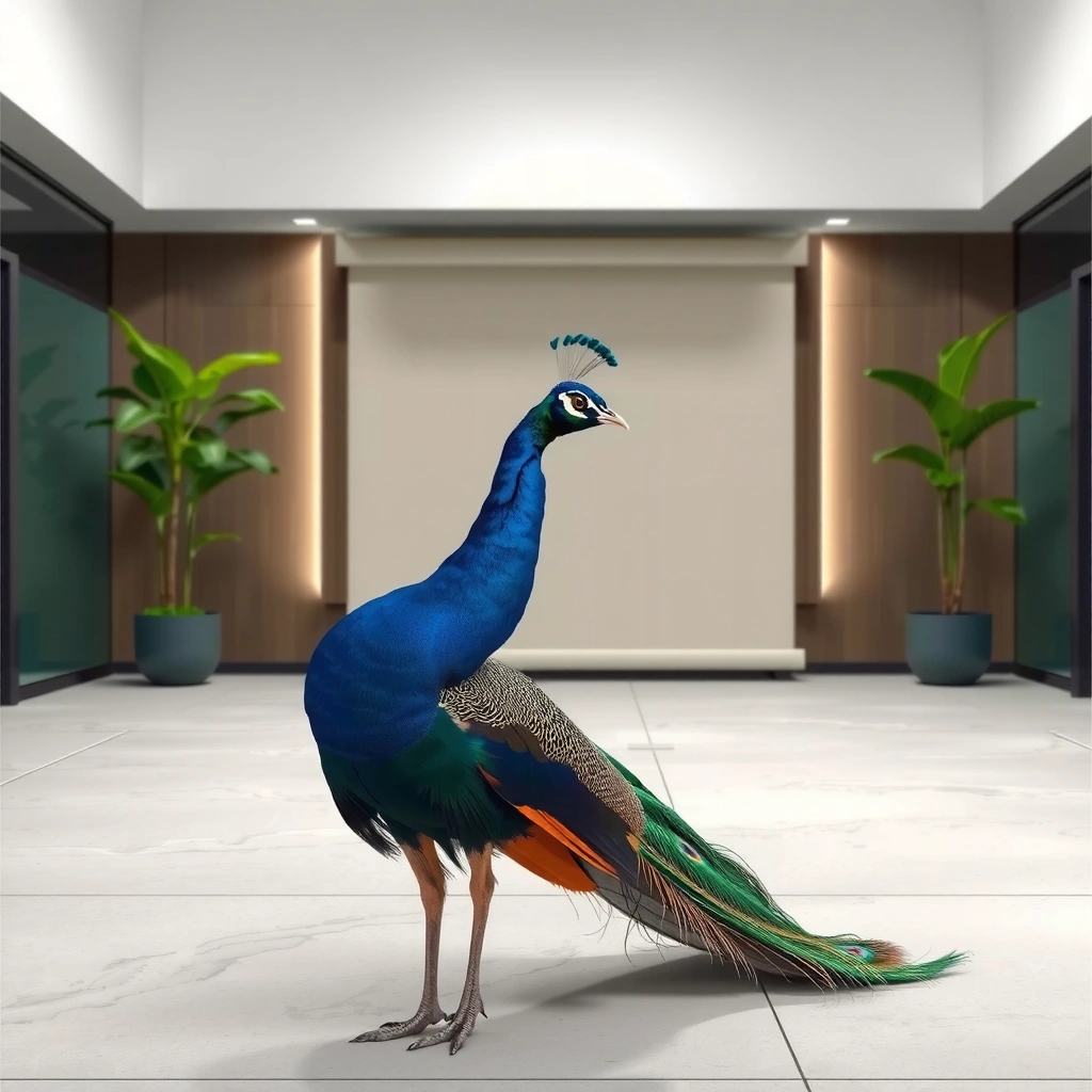 A person checking a smart TV for Peacock compatibility with a remote control.