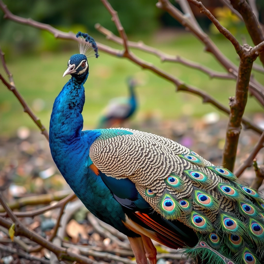 A person examining a smart TV's compatibility for Peacock streaming service.