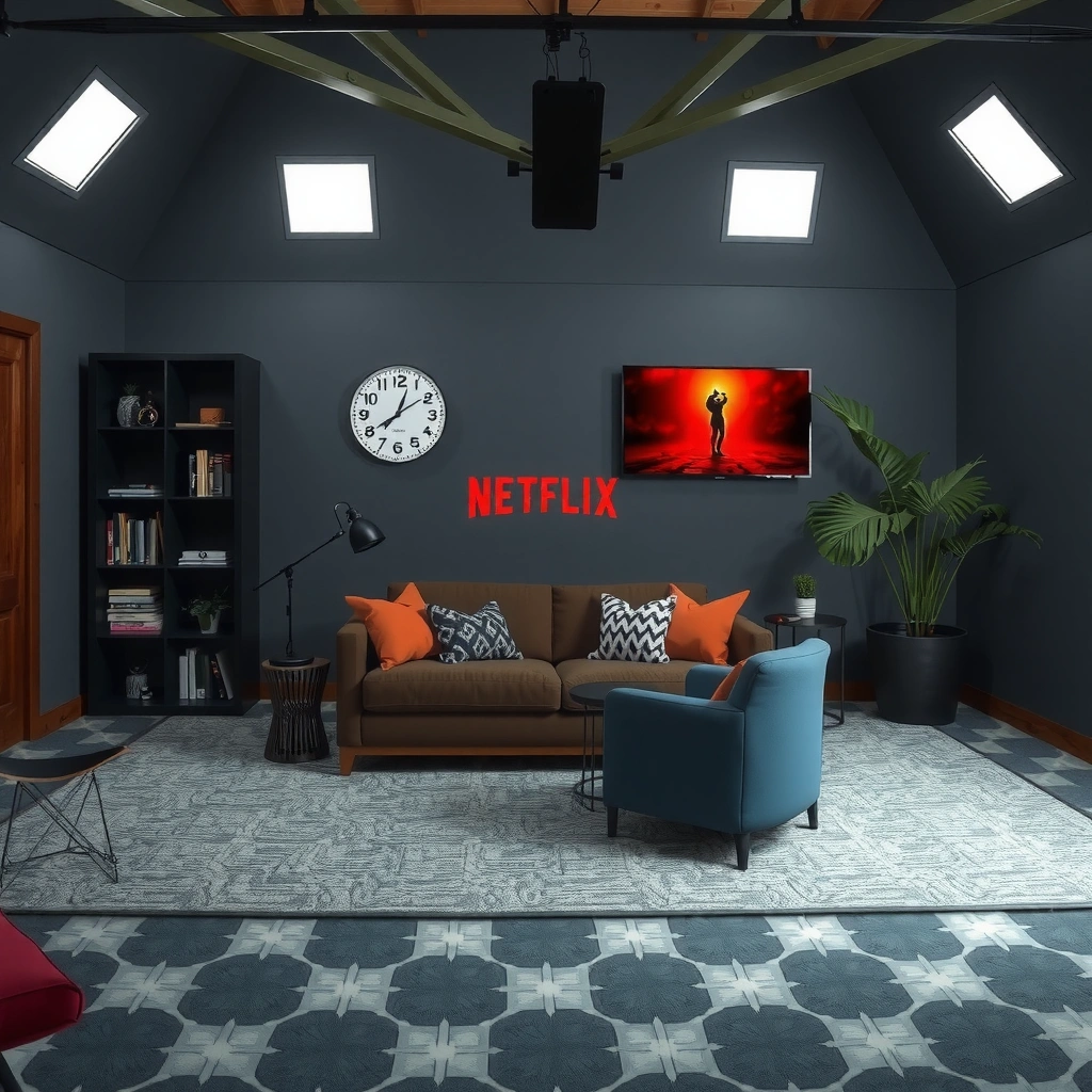 A user checking the internet connection settings on a smart TV to connect to Netflix.
