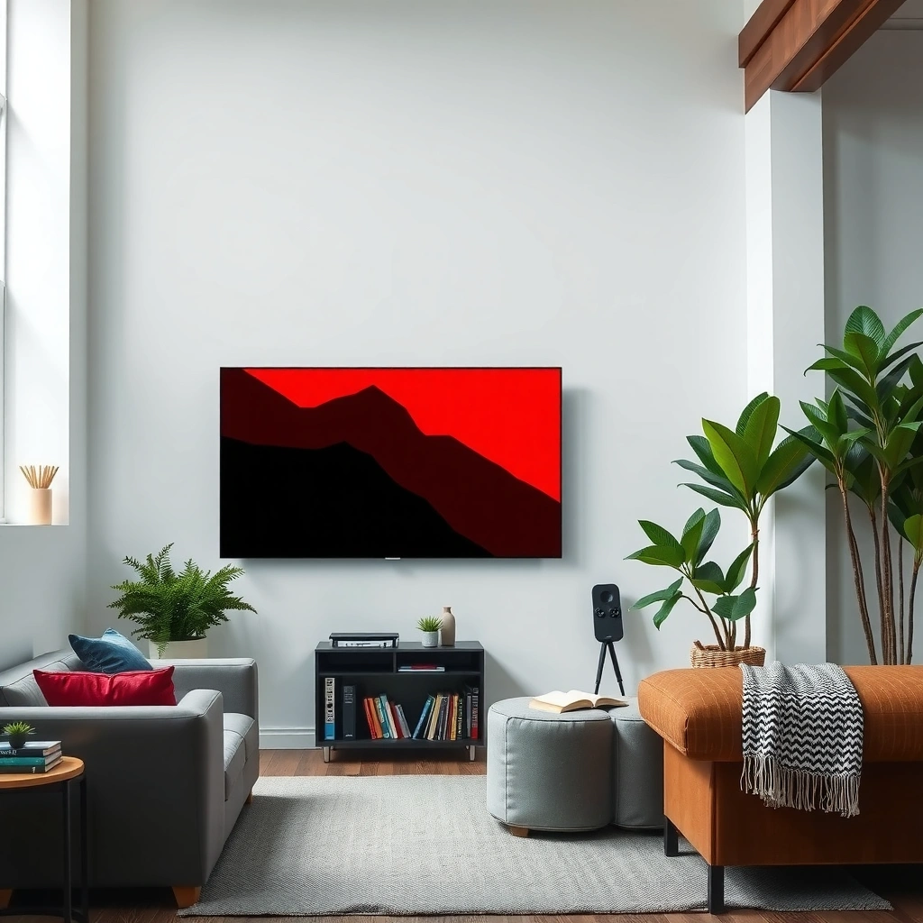 A person checking the internet connection on a smart TV for Netflix setup.