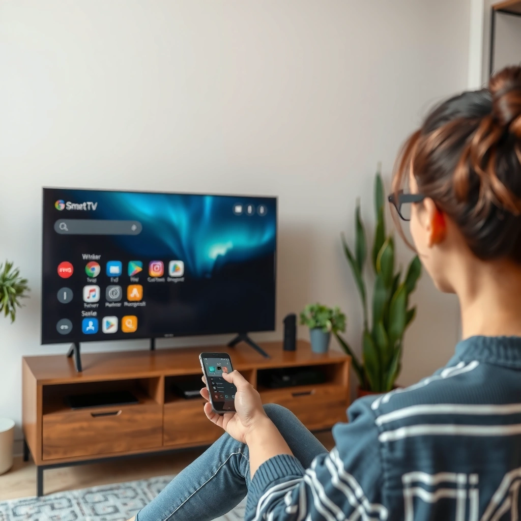 Image showing the Wi-Fi requirements for setting up a smart TV connection.