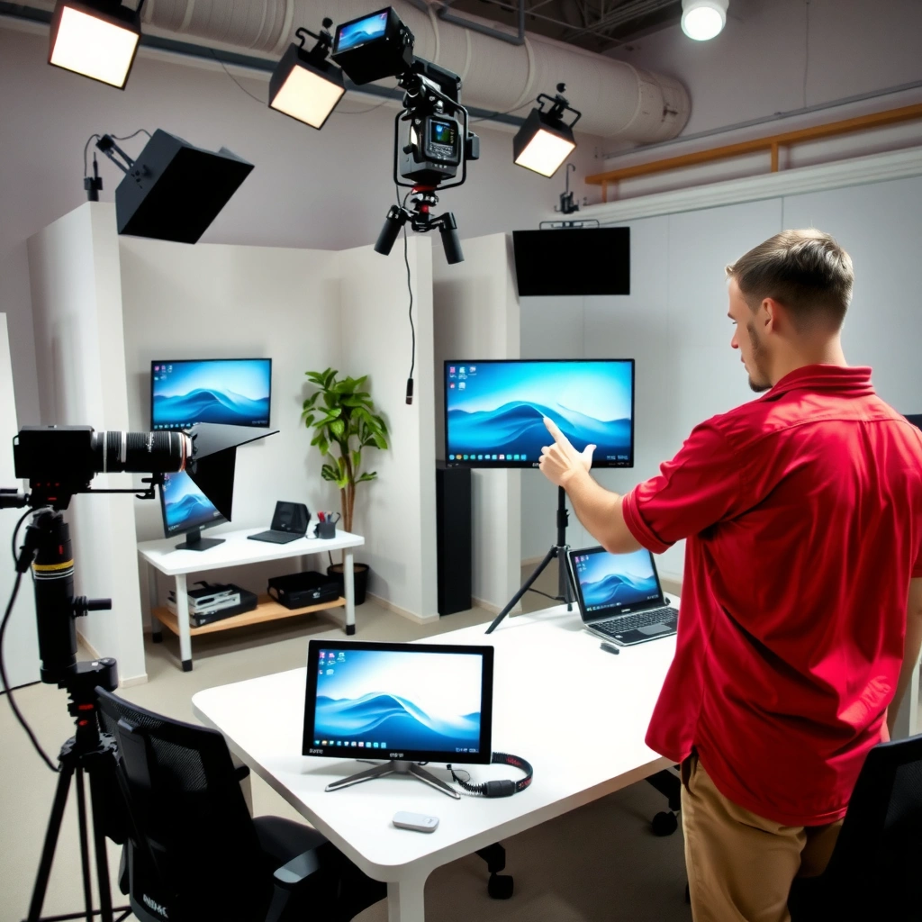 A person examining the ports and features of a TV to determine smart functionality support.