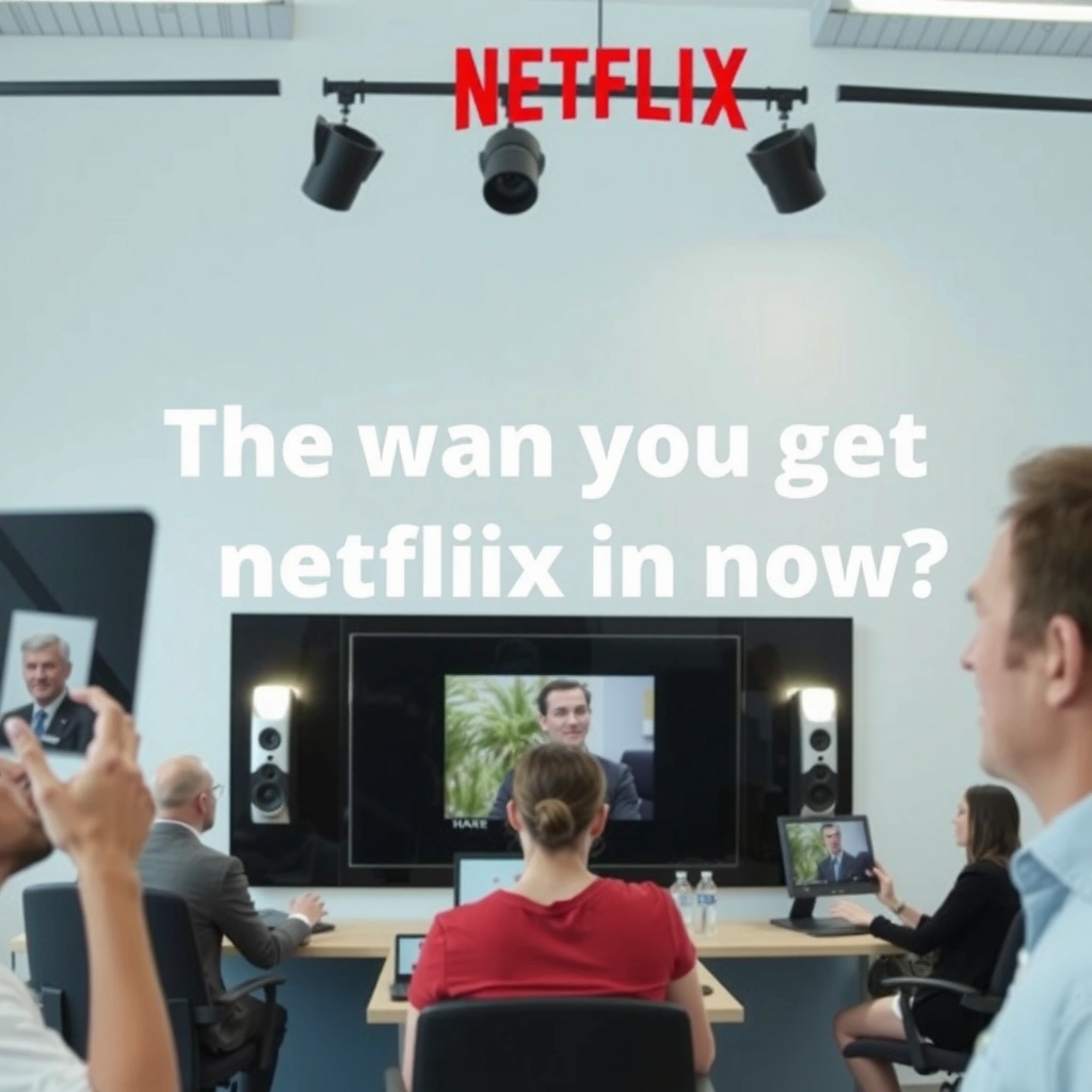Image showing various inputs on a non-smart TV for connecting devices to watch Netflix.