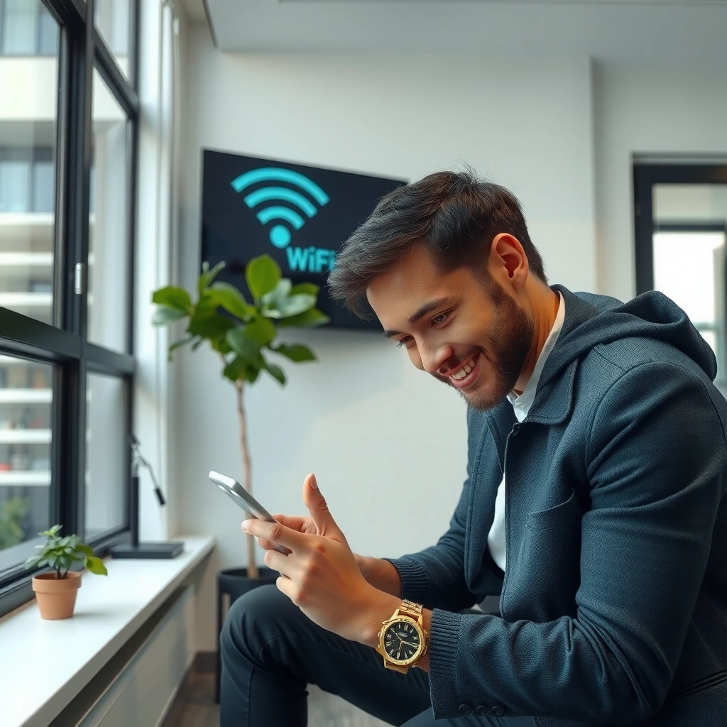 User checking the WiFi password on a Windows computer settings screen