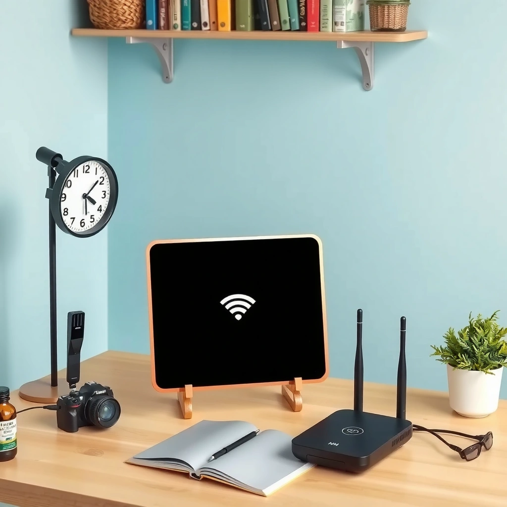 Image showing how to check wireless network and Wi-Fi settings for internet connection