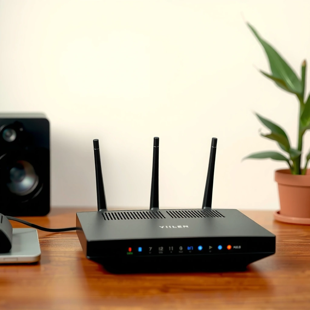 Image showing Wi-Fi and Ethernet connection options for router settings access