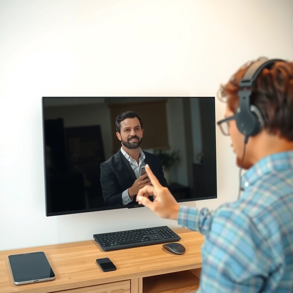Image showing how to check devices and connections for mirroring on a smart TV.