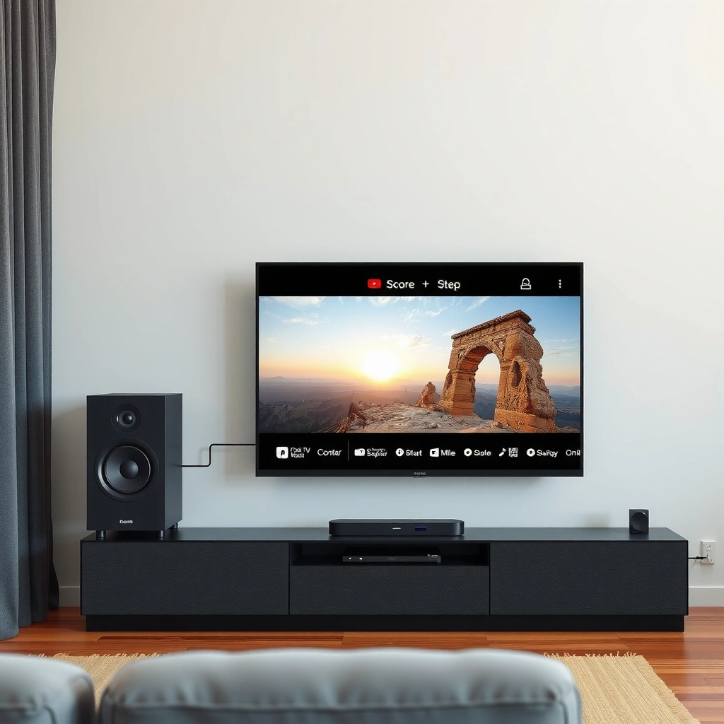 Image showing various ports and supported connections for sound bars and smart TVs.
