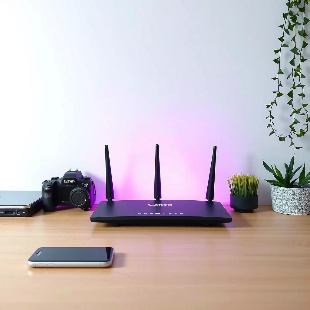 An image showing how to check router details for changing internet password.