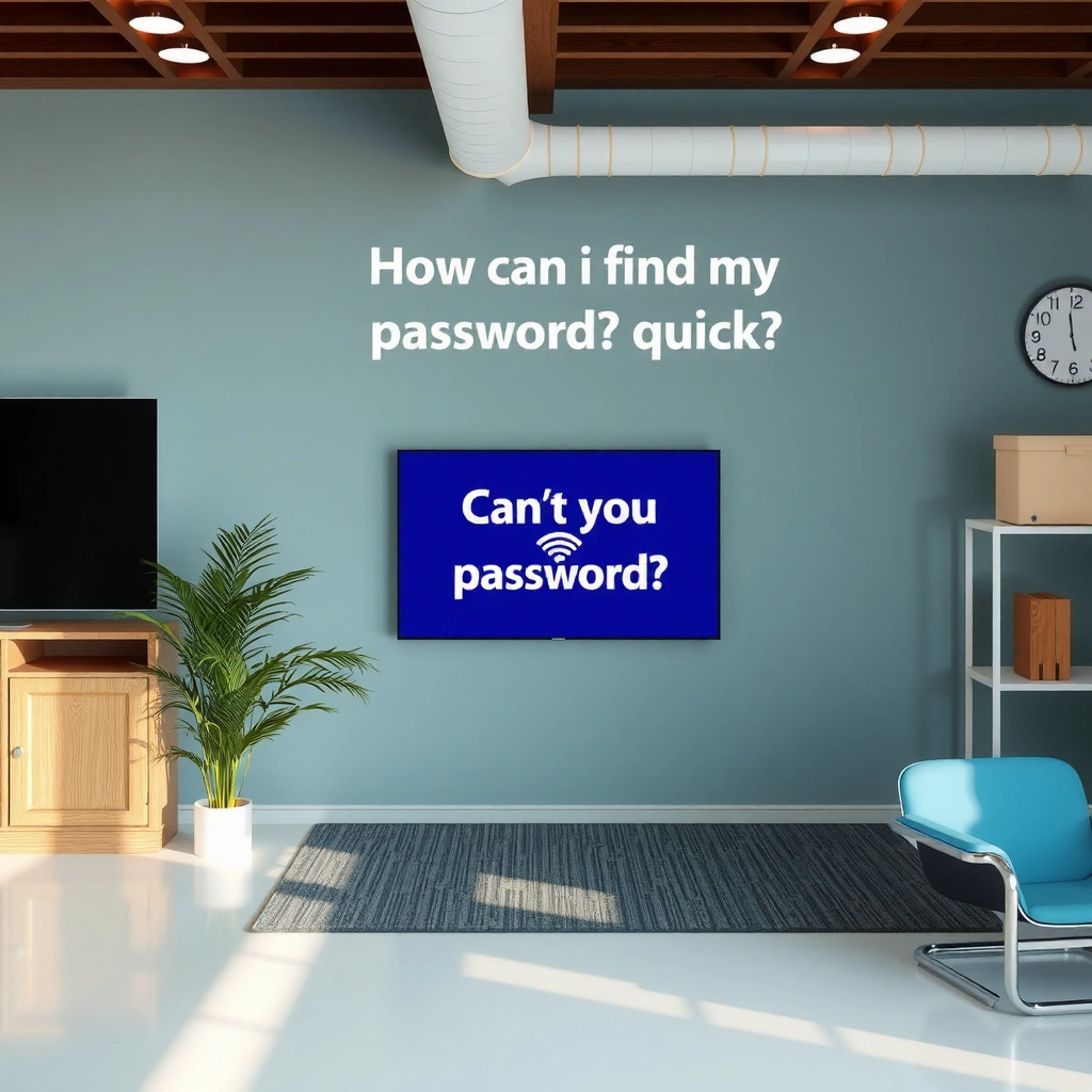 Image showing a router with a visible label for WiFi password access