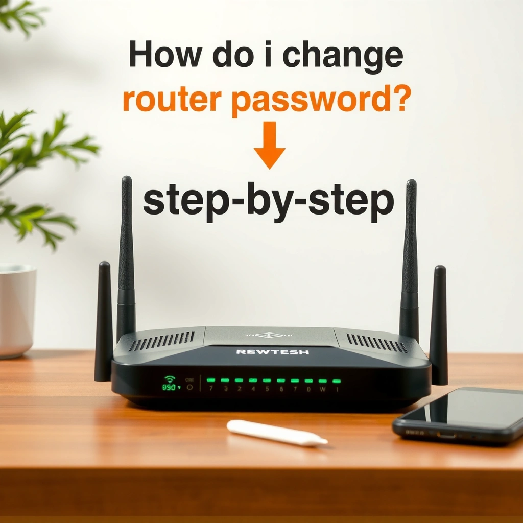 Image showing how to check router login details for changing the password