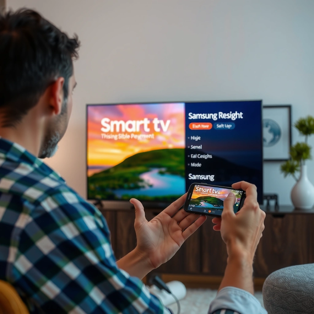 Image showing how to check the setup of your Samsung Smart TV for app installation.