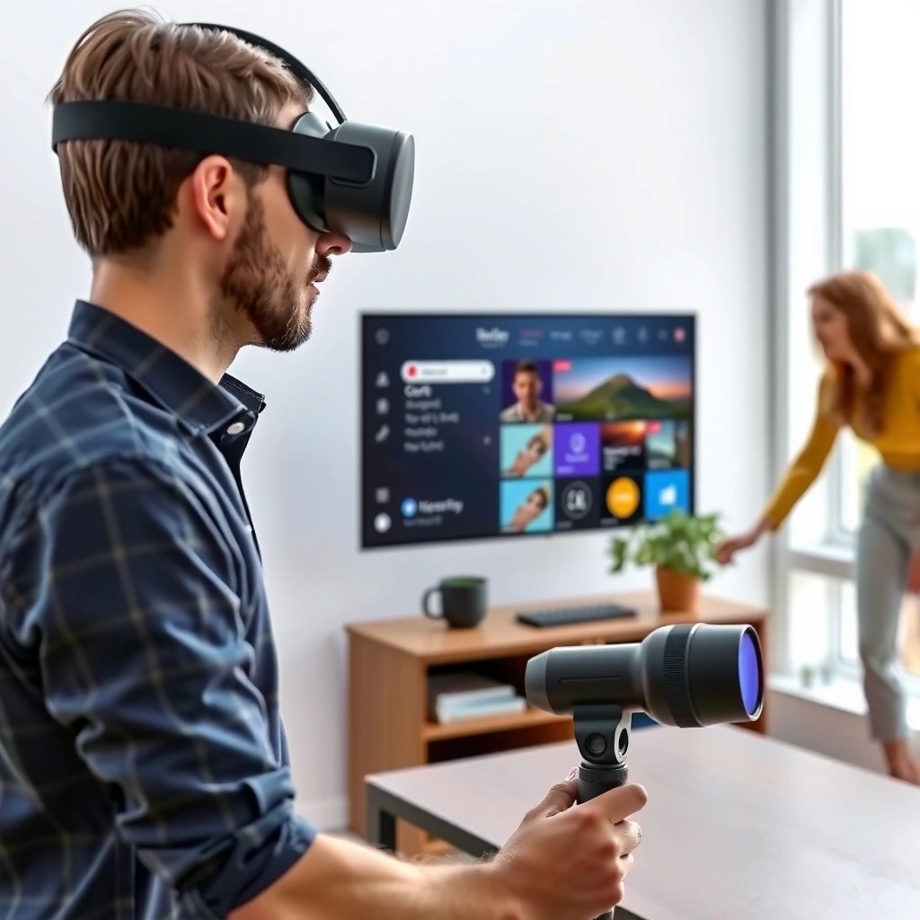 Image showing a smart TV with network settings for Oculus Quest 2 casting setup.