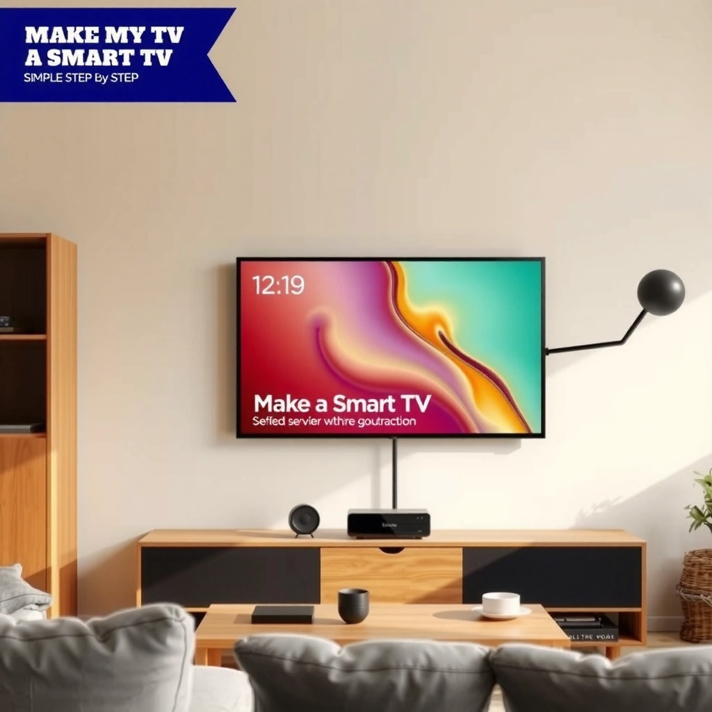 A person examining the smart capabilities of a television, checking for internet connectivity options.