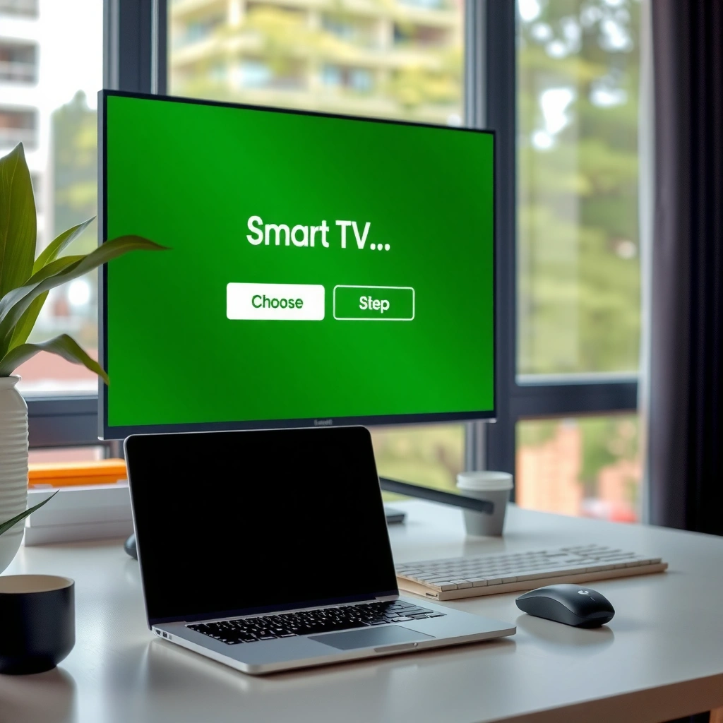 Different connection methods for hooking up a smart TV to a computer, including HDMI and wireless options.