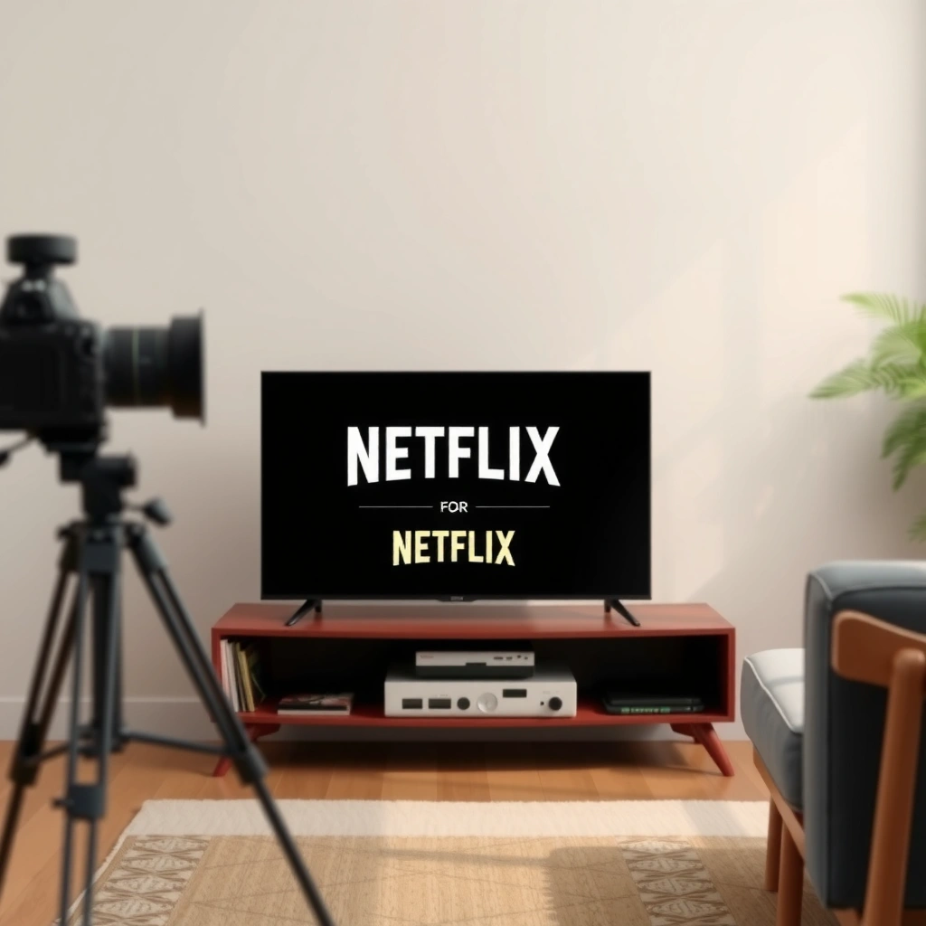 Comparison of smart streaming and external device options for Netflix on a projector.