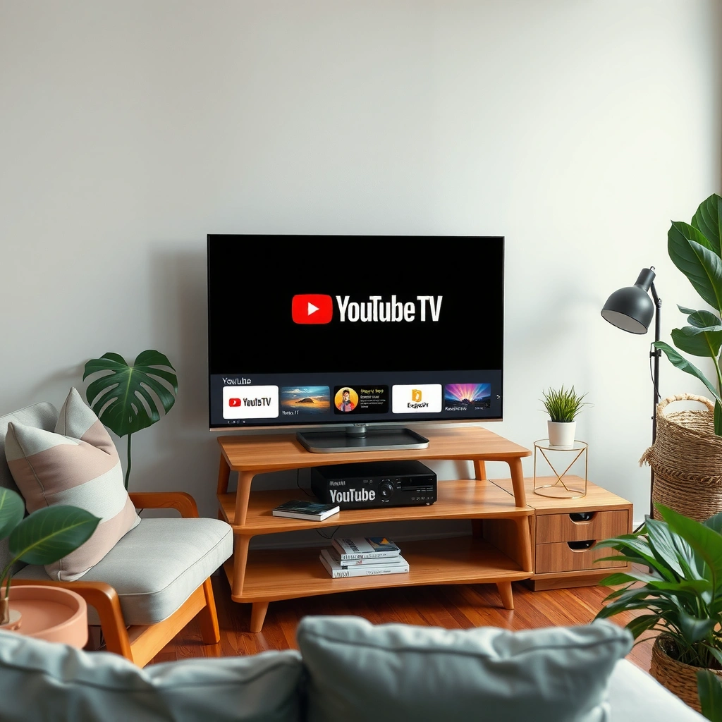 Various devices for streaming or casting YouTube TV on non-smart TVs.