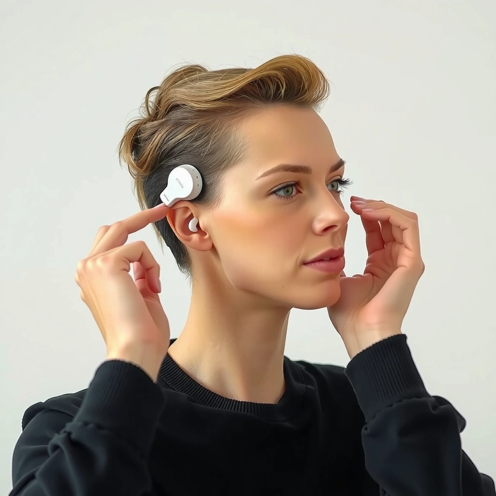 Different types of ear tips for earbuds showing options for a secure fit and comfort.