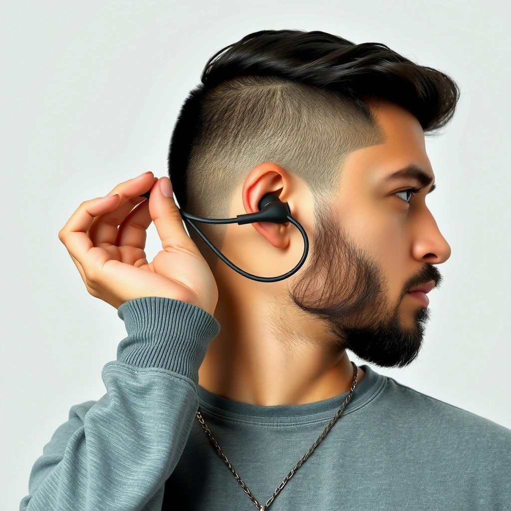Different types of ear tips for earbuds to ensure a secure fit and comfort.