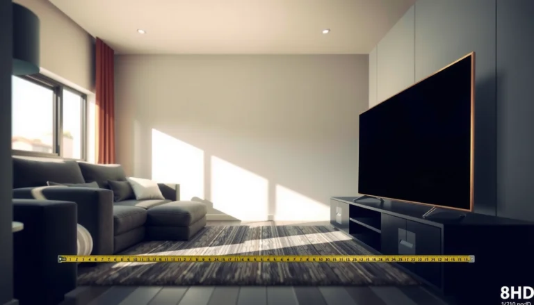 A guide to selecting the perfect TV size based on viewing distance for optimal experience.