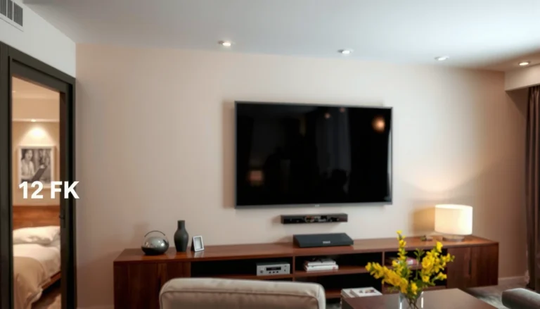 A guide on selecting the appropriate TV size for a 12 foot viewing distance.