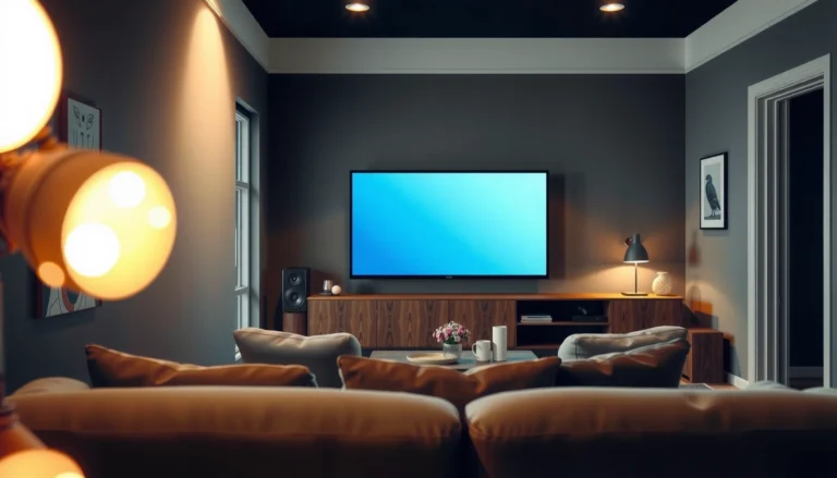 Guide on selecting the right TV size for viewing from 20 feet away