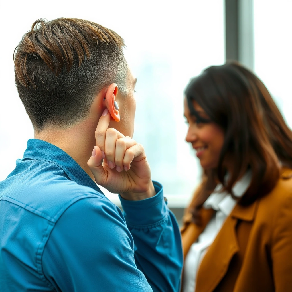 Illustration showing common causes of ear pain from earbuds, including improper fit and prolonged use.